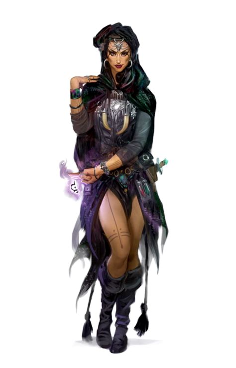 Female Human Sorcerer Necromancer Pathfinder 2e Pfrpg Dnd Dandd 35 5e 5th Ed D20 Fantasy
