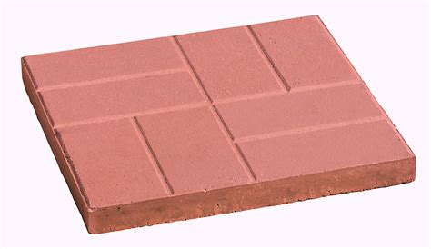 Oldcastle 16x16 Brick Slab Red The Home Depot Canada