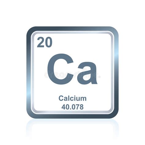 Calcium Chemical 20 Element Of Periodic Table Molecul