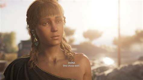 Assassin S Creed Odyssey Diona Romance Kassandra Youtube