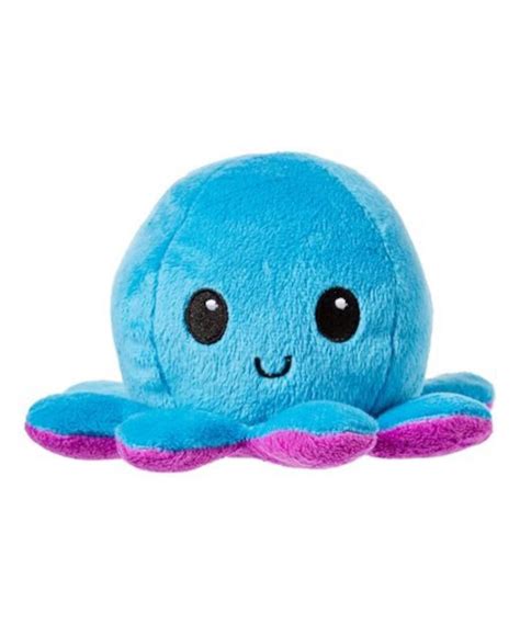 Reversible Flip Octopus Plush Soft Stuffed Toys Purple And Etsy