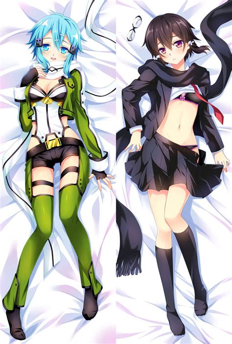 Anime Sword Art Online Asada Shino Dakimakura Hugging Body Pillow Cover