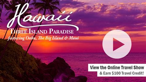 Holiday Vacations Hawaii Three Island Paradise