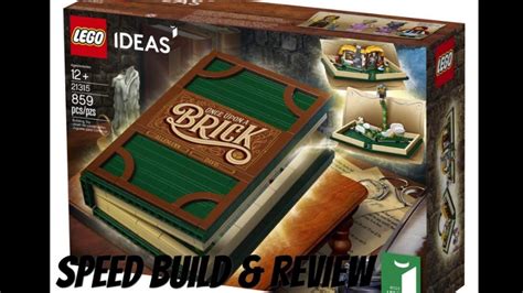 Lego Ideas 21315 Pop Up Book Speed Build And Review Youtube