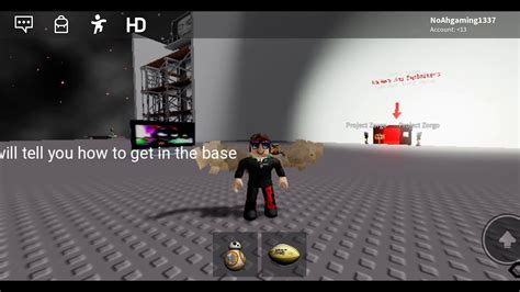 How To Get In Project Zorgo Secret Base Youtube