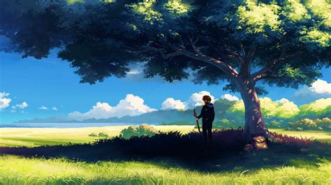 Anime Landscape Wallpapers Wallpaper Cave