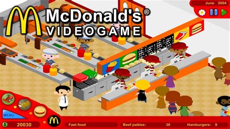The Mcdonald S Video Game Flash Game Playthrough Youtube