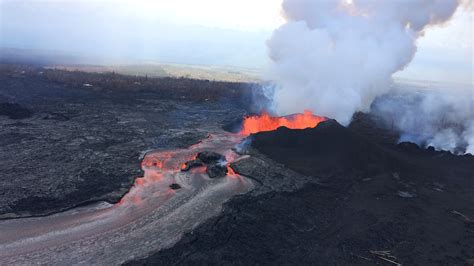 Erupción Del Volcán De Kilauea Provoca Un Temblor De 52 Grados