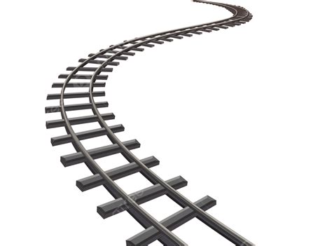 Railway Track Clipart Hd Png Railway Track Track Road Rail Rail Png