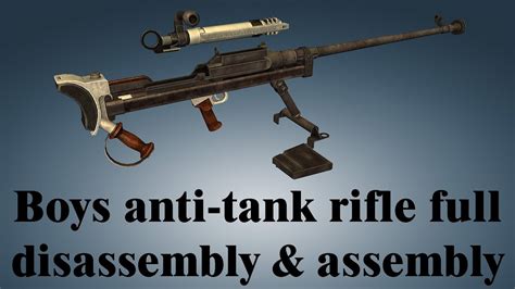 Boys Anti Tank Rifle Full Disassembly And Assembly Youtube