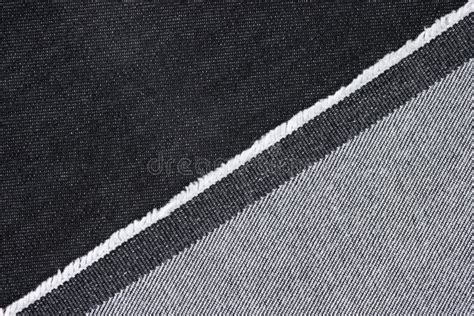 Black And Grey Denim Fabric Texture Background Stock Photo Image Of