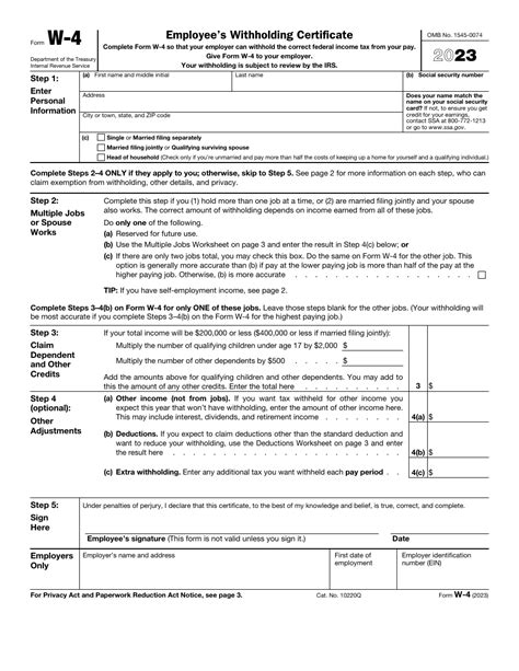 Irs Form W Employee Withholding Hot Sex Picture