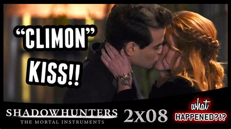 Shadowhunters 2x08 Recap Clary Simon Kiss Worst Party Ever What Happened Youtube