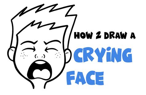 Anime Crying Facial Expressions Drawing Reference