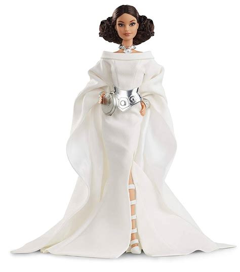 Jul198203 Barbie X Star Wars Princess Leia Doll Previews World