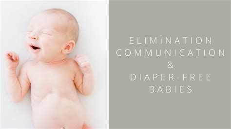 Baby Elimination Communication Early Potty Training Diaper Free