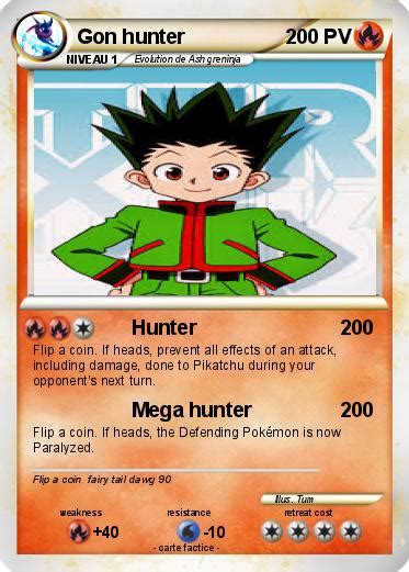 Pokémon Gon Hunter Hunter Ma Carte Pokémon