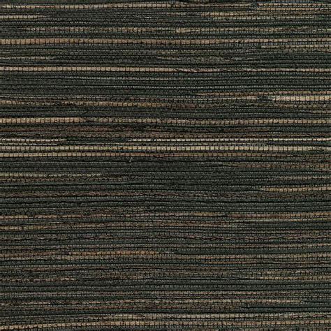Shandong Ramie Grasscloth Wallpaper In Charcoal By Brewster Home