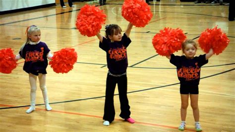 Arianas Kindergarten Cheerleading Camp 12613 Youtube