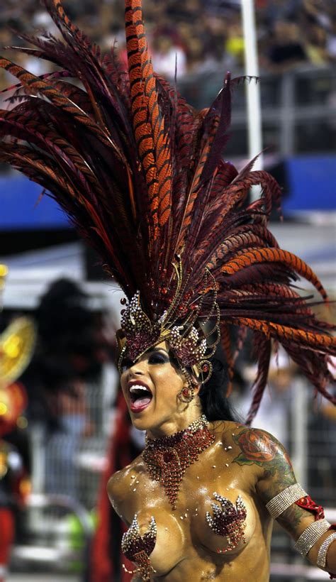 Rio Carnival Hottest Pictures Of Beautiful Brazilian Samba Dancers On Parade Carnival