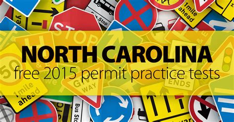 Free North Carolina Dmv Road Signs Permit Practice Test 2016 Nc