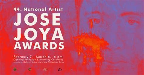44th National Artist Jose Joya Awards Jose T Joya Gallery Cebu