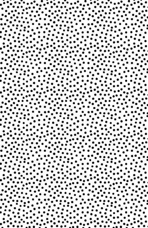 Polka Dot Pattern Design Monochrome Prints Pattern