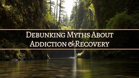 Debunking Myths About Addiction And Recovery Whispering Oaks Lodge