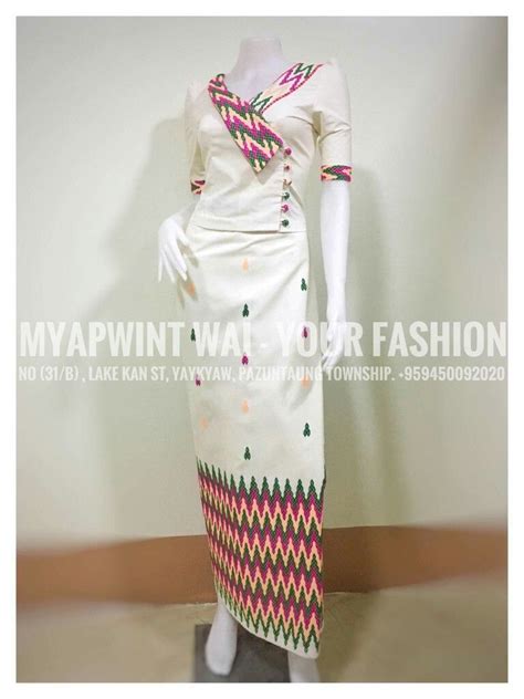 Kachin Dress Traditional Dresses Designs Burmese Clothing Myanmar