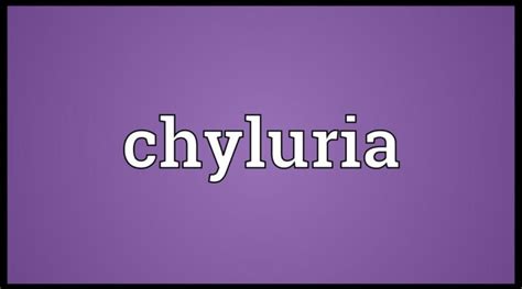 Chyluria A Comprehensive Guide About The Disease