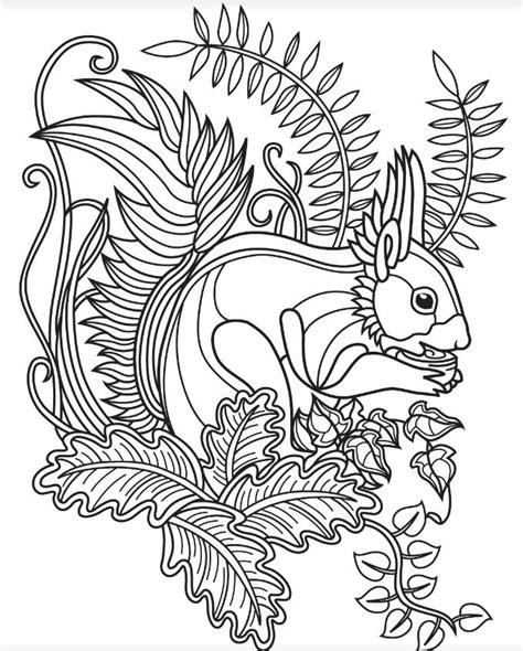 Forest Coloring Page Colorish Free Coloring App For Adults By