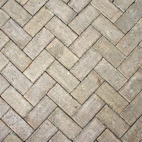 Light Brown Zigzag Brick Block Floor Texture For Background Brick