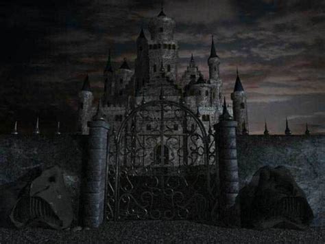 Gothic Castle обои на рабочий стол 1024x768 Gothic Castle Dark
