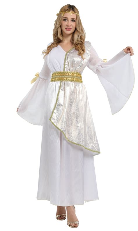 Adult Halloween Cosplay Costume Adult Athena Empress Queen Of The