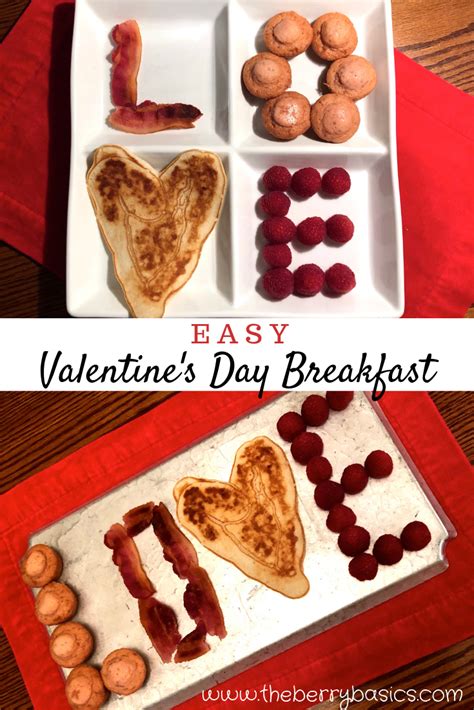 Easy Valentine S Day Breakfast The Berry Basics Breakfast Romantic Breakfast Holiday Recipes
