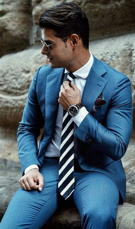 Suit And Tie Bulges Menssuits Blue Suit Wedding Blue Suit Men My Xxx