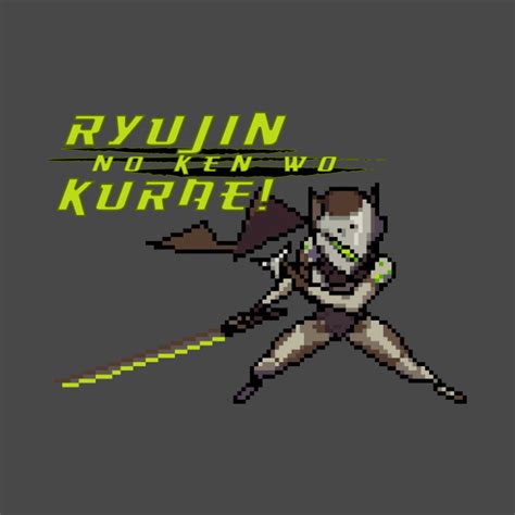 It lasts ten seconds, and you'll have little chance of countering it if he has you in his sights. Overwatch - 16-Bit Genji Quote - Overwatch - T-Shirt | TeePublic