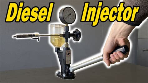 Diesel Fuel Injector Test Youtube