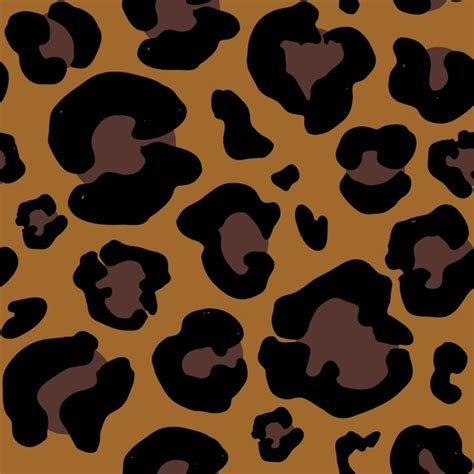 Premium Vector Leopard Skin Animal Print Seamless Pattern Vector
