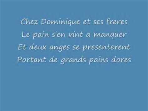 We would like to show you a description here but the site won't allow us. Soeur Sourire - Dominique lyrics - YouTube