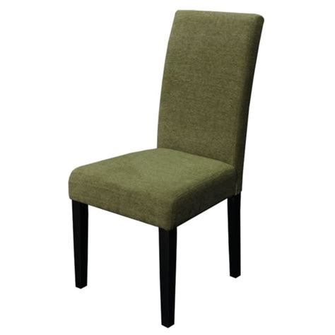 Aprilia Moss Green Upholstered Dining Chairs Set Of 2