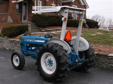 See more ideas about ford tractors, tractors, ford. Ford 4100 Tractor - Canopy Top - Diesel - 2241 Hours