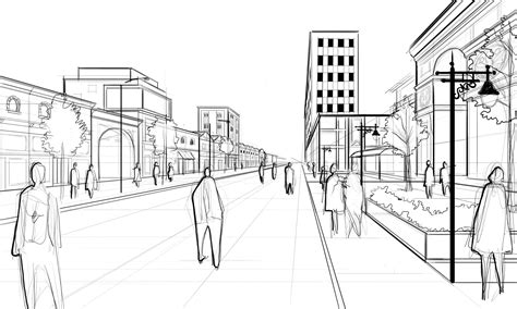 Perspective Guides How To Draw Architectural Street Scenes — A Handy