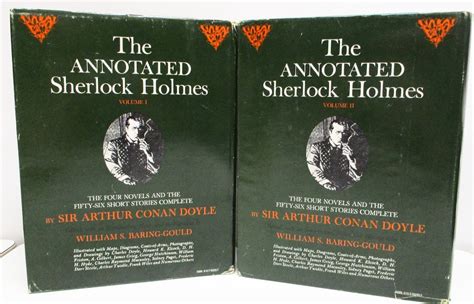 The Annotated Sherlock Holmes Volume Set Hardcovers W Dust Etsy