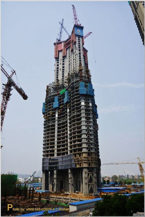 Another chinese building, ping an finance center, was also scaled down for similar reasons. WUHAN | Greenland Center | 636m | 2086ft | 125 fl | U/C ...