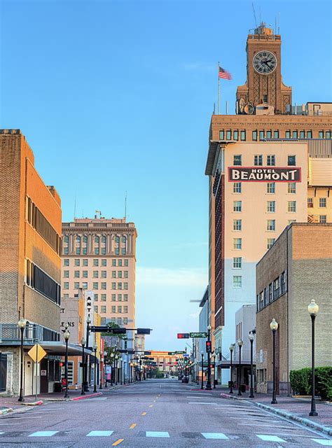 Downtown Beaumont Texas Photograph By Jc Findley Pixels