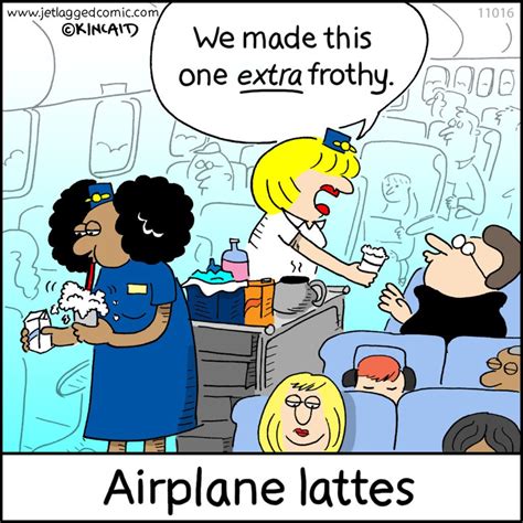 Jetlagged Comic Is A Cartoon For Flight Crews Written And Drawn From