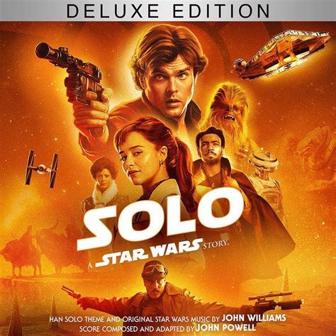 Cover Artwork For Deluxe Edition of Solo: A Star Wars Story Soundtrack ...