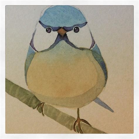 Little Blue Tit Birds Drawings Pictures Drawings Ideas For Kids