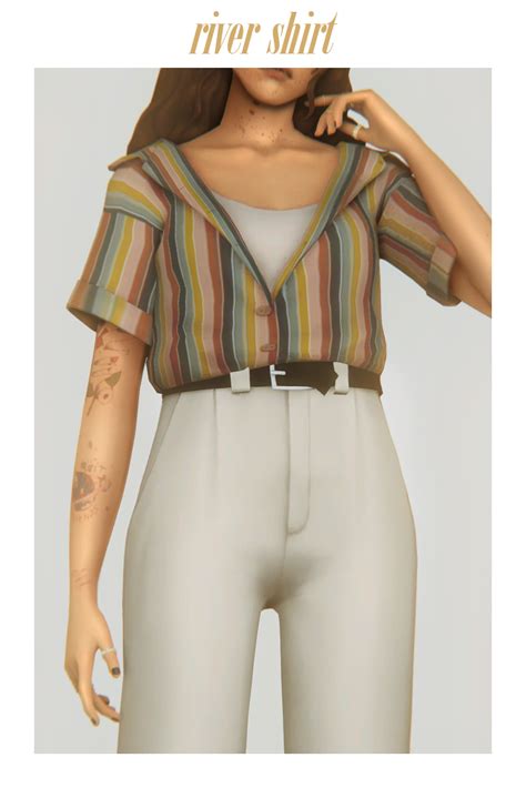 Horizons Cc Pack Clumsyalien On Patreon Cottagecore Clothes Sims4